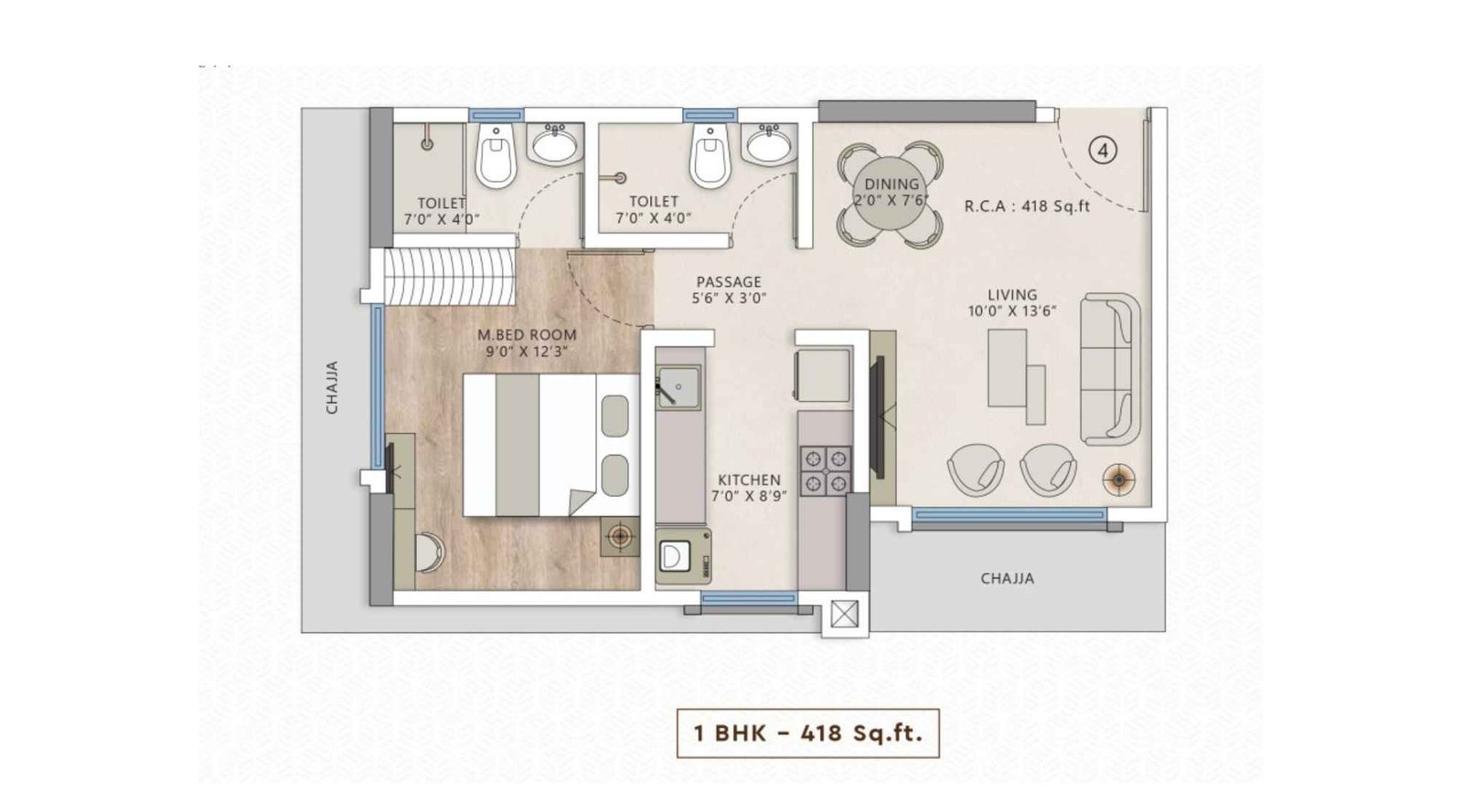 Sardar-Inspire-residency-1-BHK-418sqft